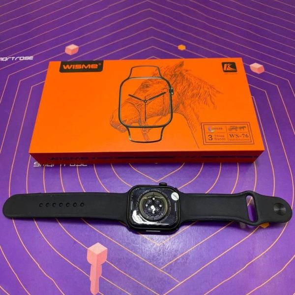ساعت هوشمند Wisme WS-76 | طراحی مدرن با قابلیت مکالمه و پایش سلامت